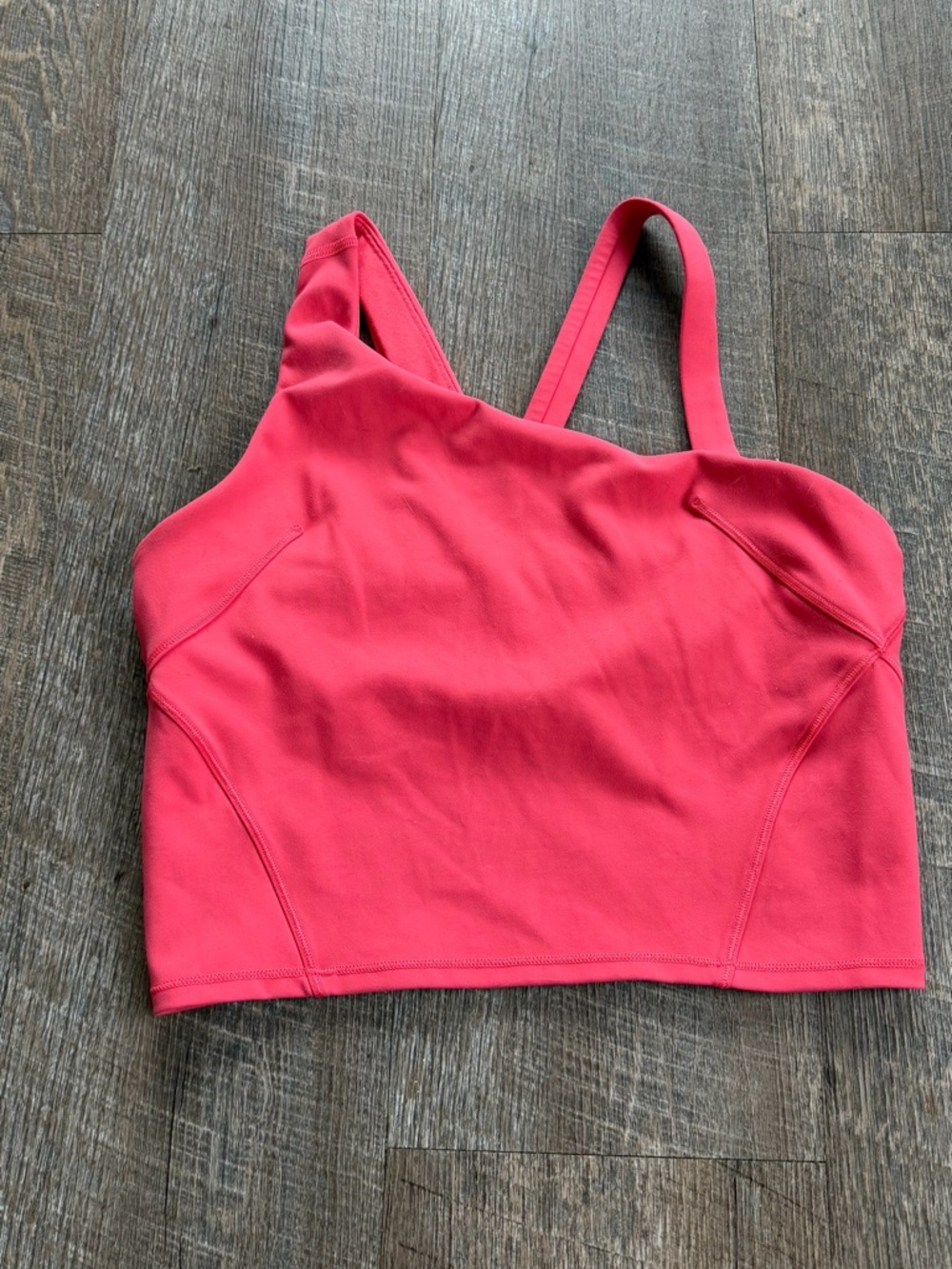 lululemon athletica Hot Pink Cropped Workout Tank